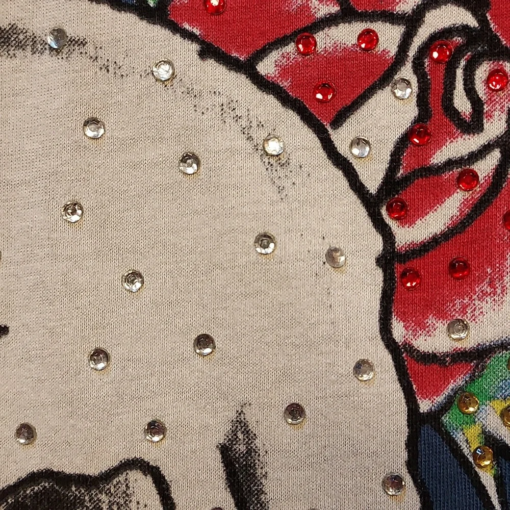 NWT Vintage Ed Hardy Skull & Roses Graphic Tee by Christian Audigier - Picture 6 of 10